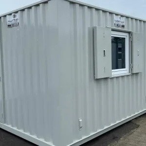 16Ft x 8Ft Steel Anti-Vandal Canteen Cabin - Image 2